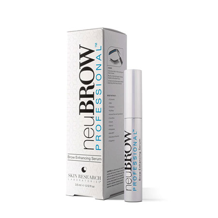 White box of neuBROW professional-grade brow enhancing serum